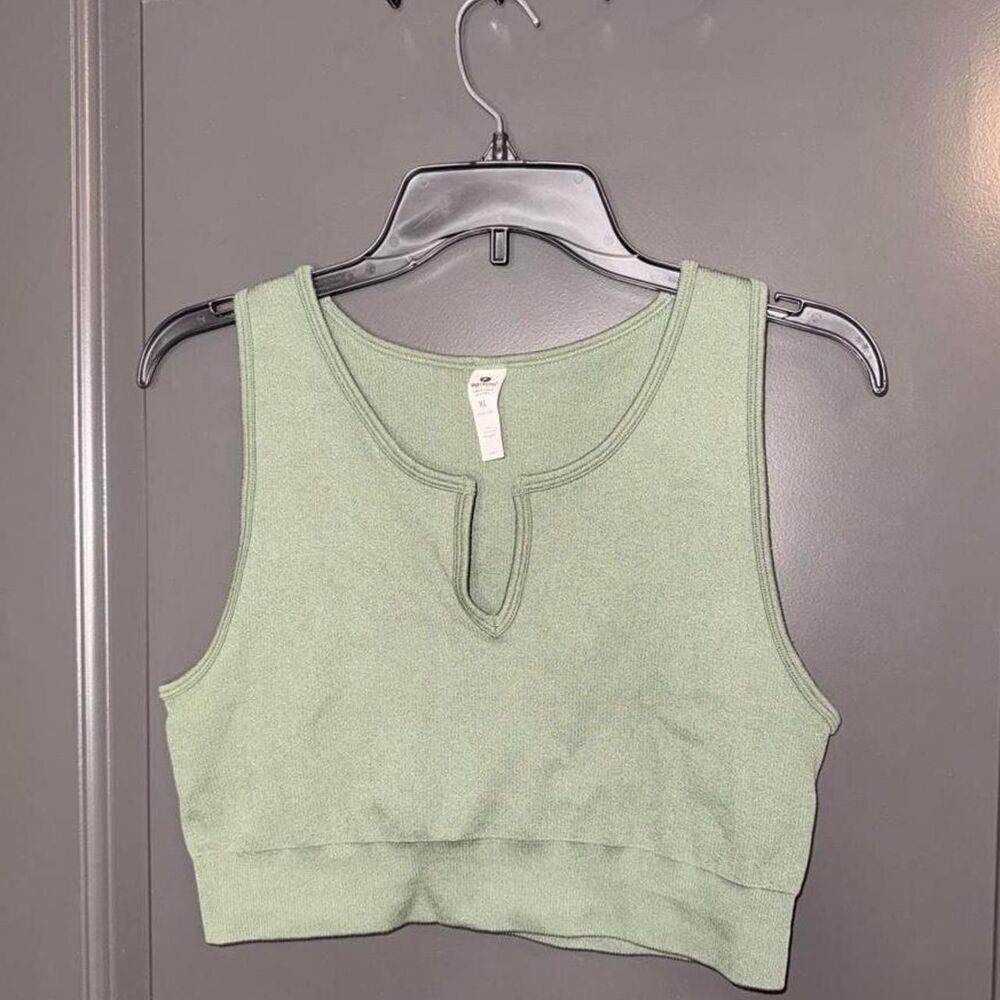 90-degree-by-reflex Women's Green Crop-top